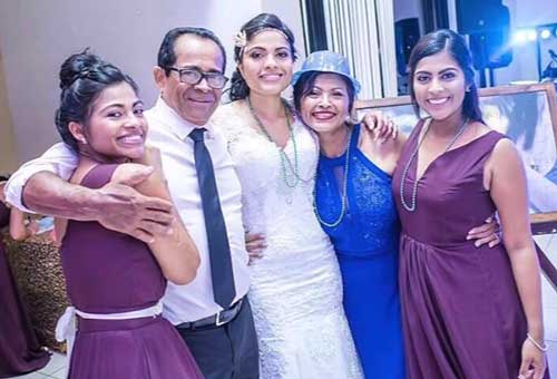 Doro Cubillo with her family